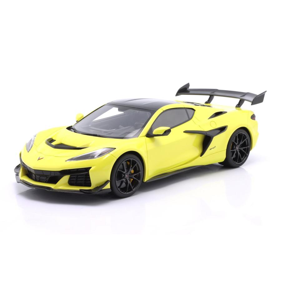 Chevroletシボレー Corvetteコルベット ZR1 2025 イエロー / TrueScale 1/18 ミニカー | 