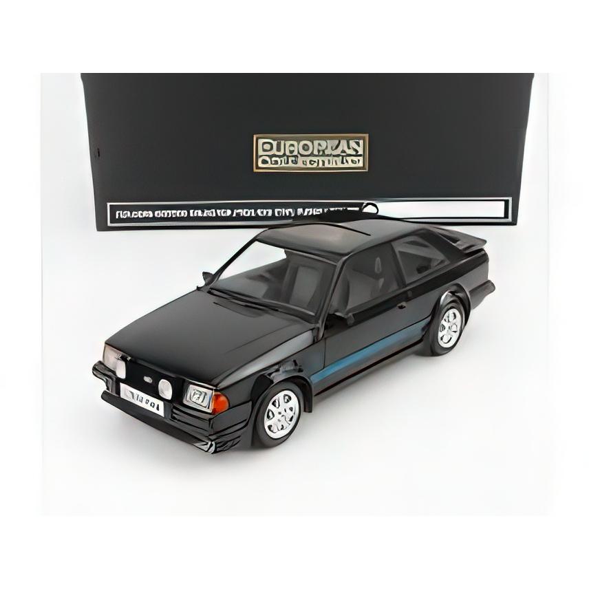 フォード エスコート RS ターボ 1984 黒 Sun Star 1/18 : バスクホビー