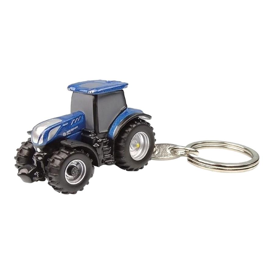 New Hollandニューホランド T7.300 Blue Power Tractorトラクター Key Ring / Universal Hobbies | 
