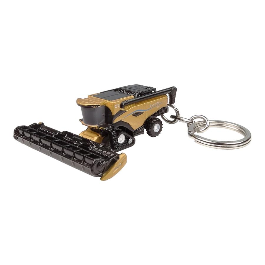 New Hollandニューホランド CR11 Combineコンバイン Key Ring in Goldゴールド / Universal Hobbies | 