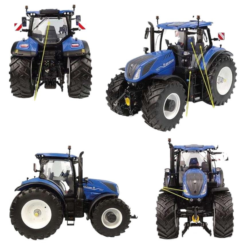 NEW HOLLAND T7.300 トラクター 2020 ブルーメタリック/ UNIVERSAL HOBBIES 1/32 農業機械 模型 | 