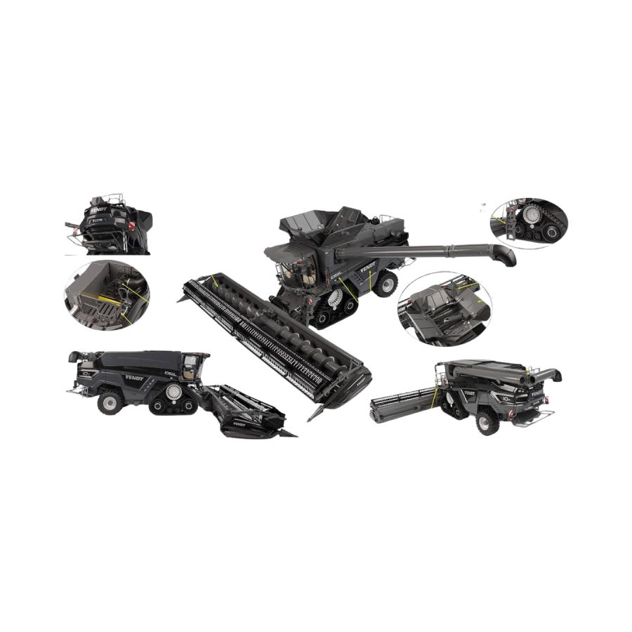 フェント Ideal 10T 2025 コンバイン 農機 / Universal Hobbies 1/32 建設機械模型 | 