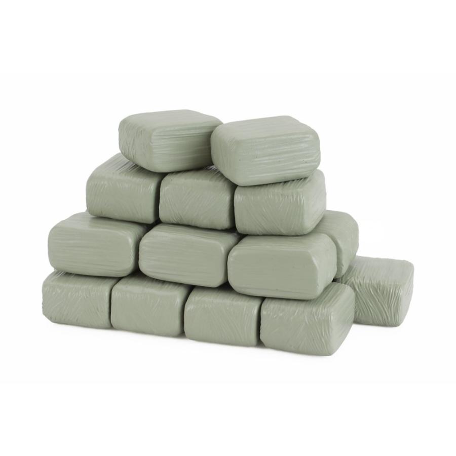 アクセサリーパーツ 20個入 干草ベール ライトグリーン 農機/ Univrsal Hobbies 1/32 ミニカー | 