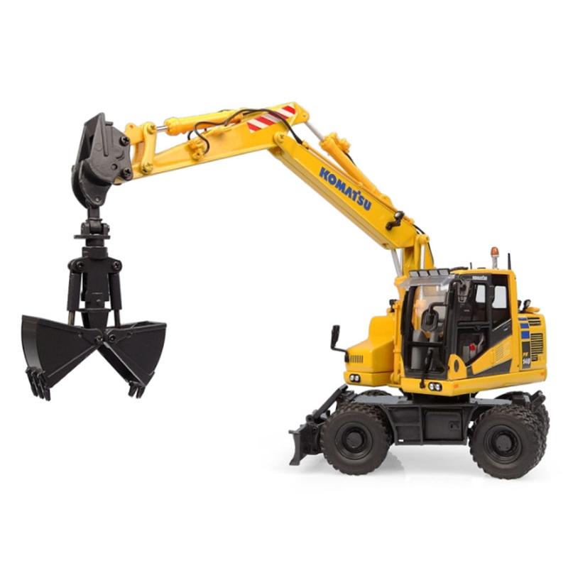 Komatsu PW148-11 ホイール式 油圧ショベル バケット クラムシェル付