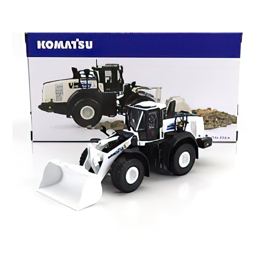 コマツ WA475-10 ホイールローダー 2010 白黒/Universal Hobbies コマツ WA475-10 ホイールローダー 2010 白黒/Universal Hobbies