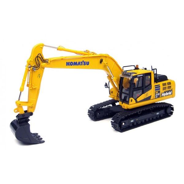 Komatsuコマツ HB 215LC-2 Hybrid Tracked Excavator油圧ショベル UniversalHobbiesユニバーサルホビー  建設機械模型 工事車両 1/50 ミニチュア | 