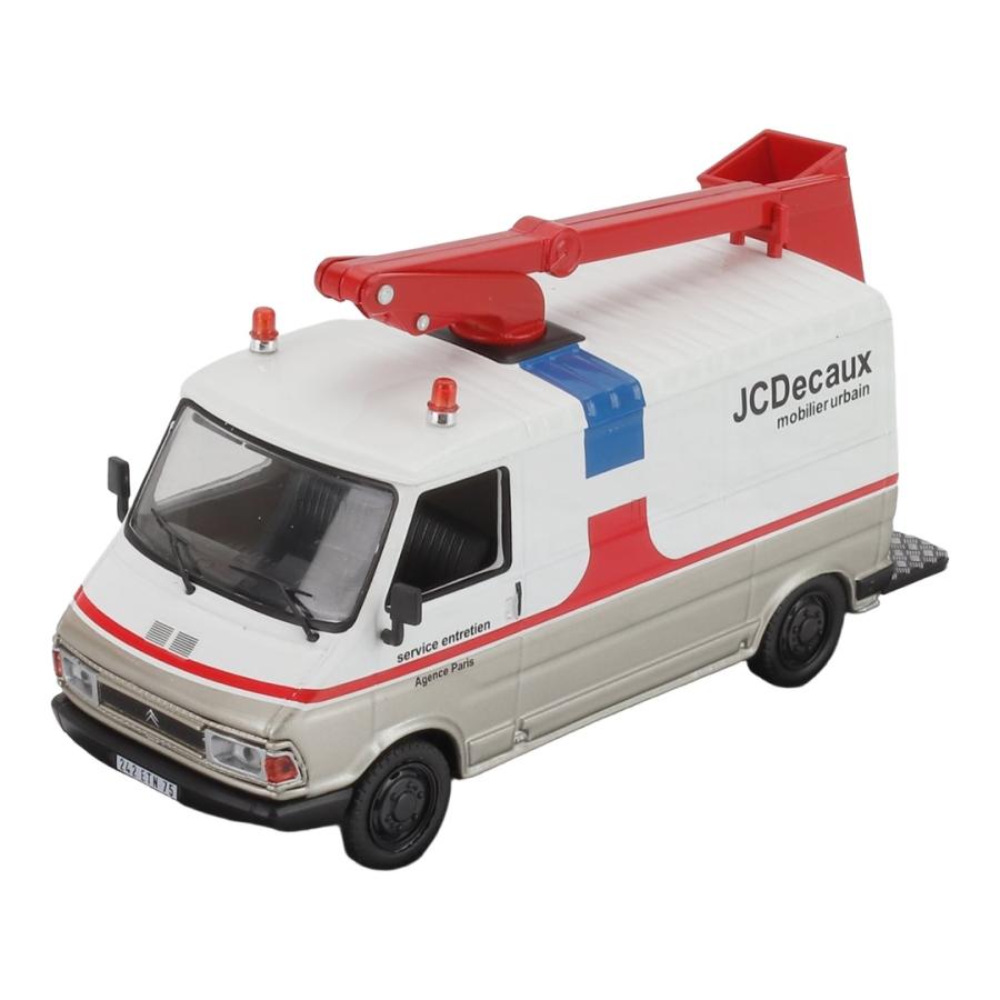 Citroen C35 バン ポルトナセル JCDecaux サービスアンティアン 1975 EDICOLA 1/43 ミニカー トラック模型 | 