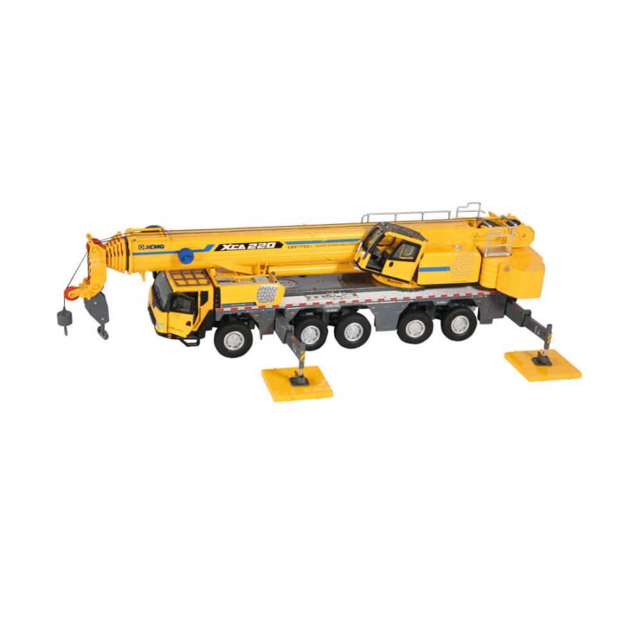 XCMG XCA220 モバイルクレーン イエロー / NZG 1/87 建設機械模型 工事車両 |  | 01