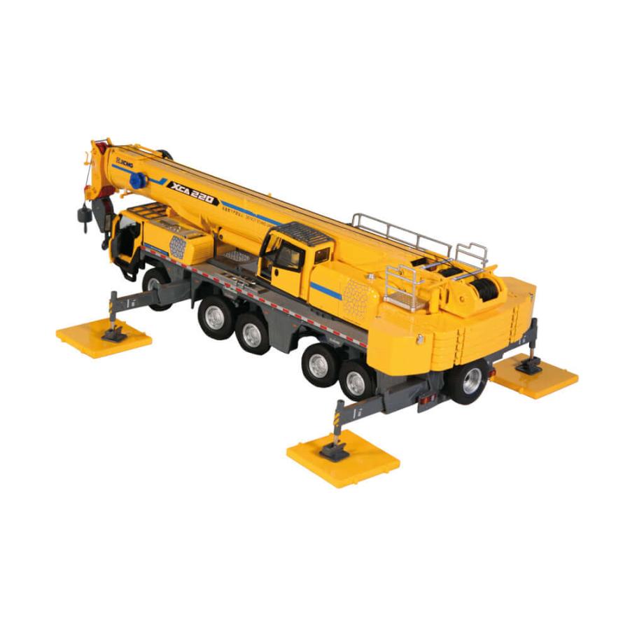 XCMG XCA220 モバイルクレーン イエロー / NZG 1/87 建設機械模型 工事車両 |  | 02