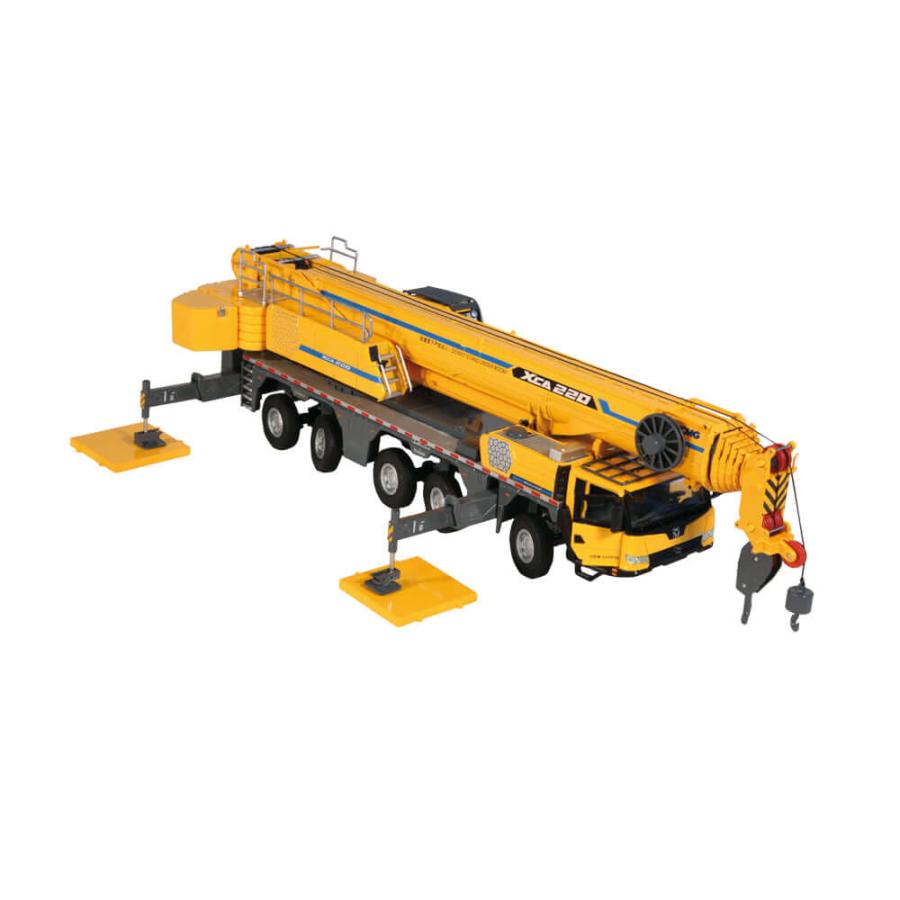 XCMG XCA220 モバイルクレーン イエロー / NZG 1/87 建設機械模型 工事車両 |  | 03