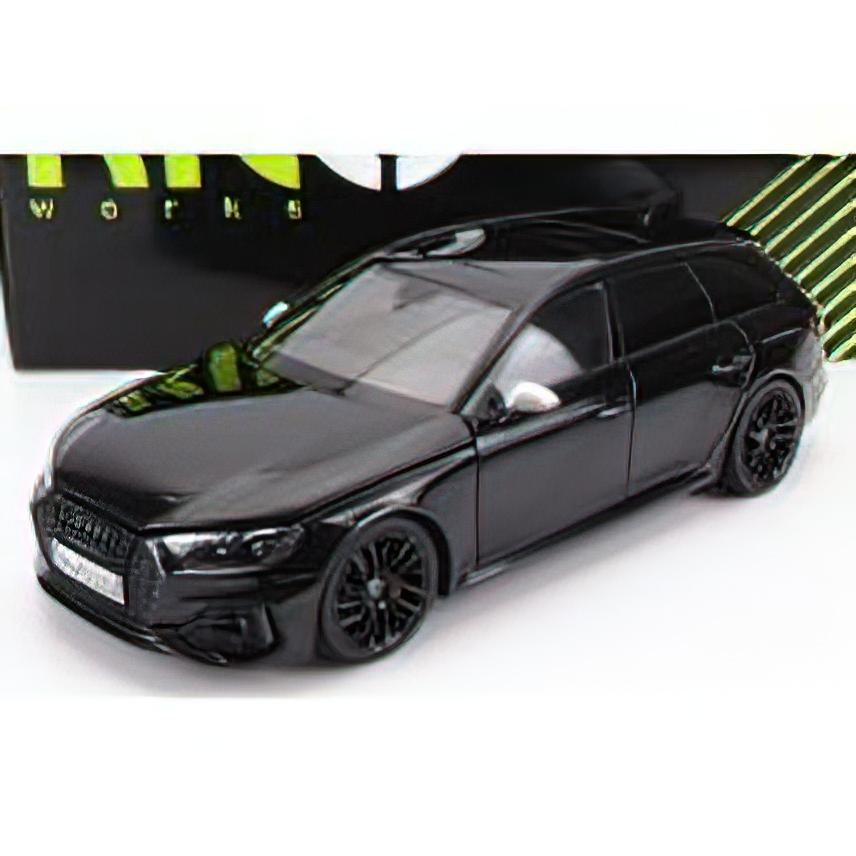 AUDI - A4 RS4 AVANT SW STATION WAGON 2020 BLACK /NZG 1/18