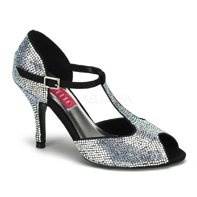 VIOLETTE-01R 3.5インチ(約9cm) ハイヒール パンプス /Pleaserプリーザー バーレスクBORDELLO パーティー 靴 小さい大きいサイズ |  | 02