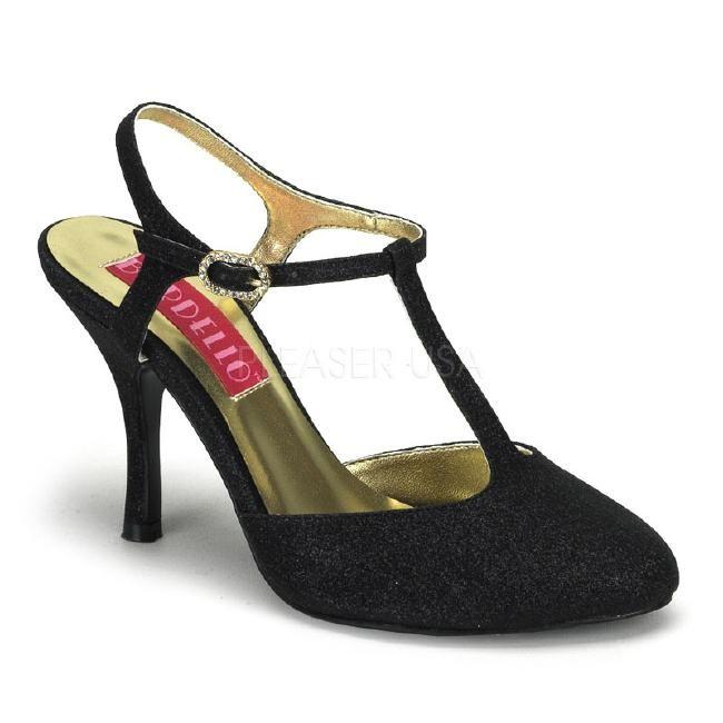 VIOLETTE-12G 3.5インチ(約9cm) ハイヒール サンダルミュール /Pleaserプリーザー バーレスクBORDELLO パーティー 靴 小さい大きいサイズ |  | 02