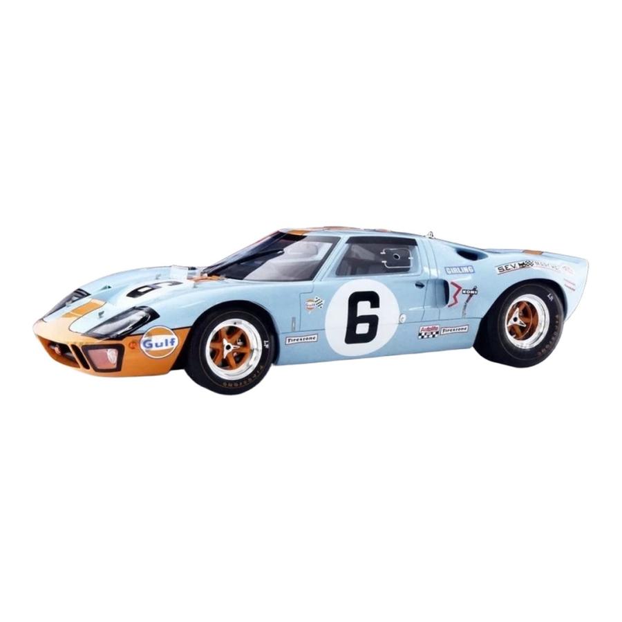 フォード GT40 MkI #6 優勝 ル・マン24時間 1969 ライトブルー / WERK 83 1/12 ミニカー | 