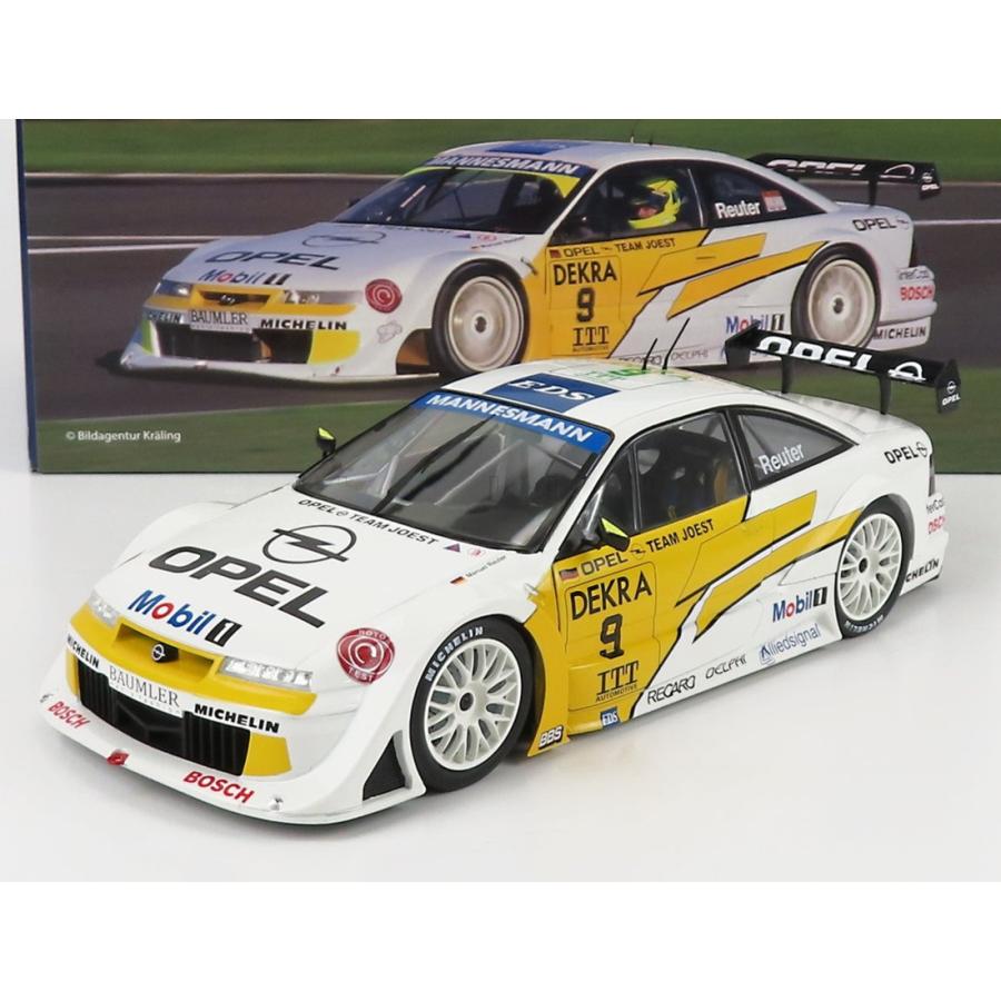 Opel Calibra V6 4x4 1995 Joest No.9 DTM M.Reuter ホワイトイエロー / Werk83 1/18 | 