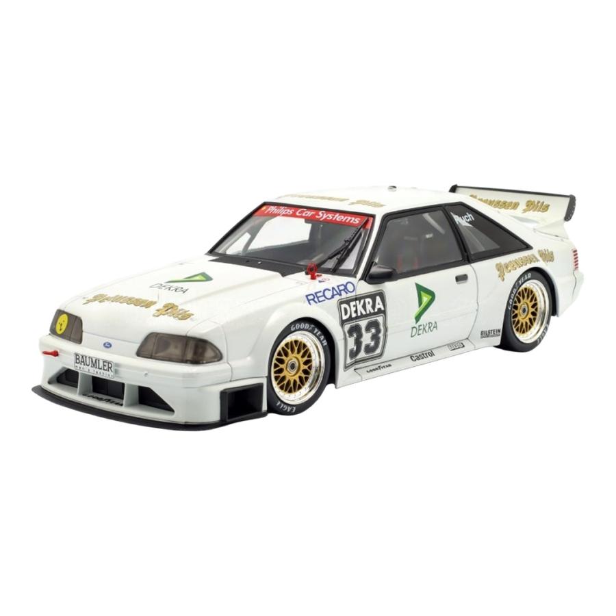 【予約】 Fordフォード Mustang 5.0 GT #33 DTM 1993 Gerd Ruch ホワイト / Werk83 1/18 ミニカー | 