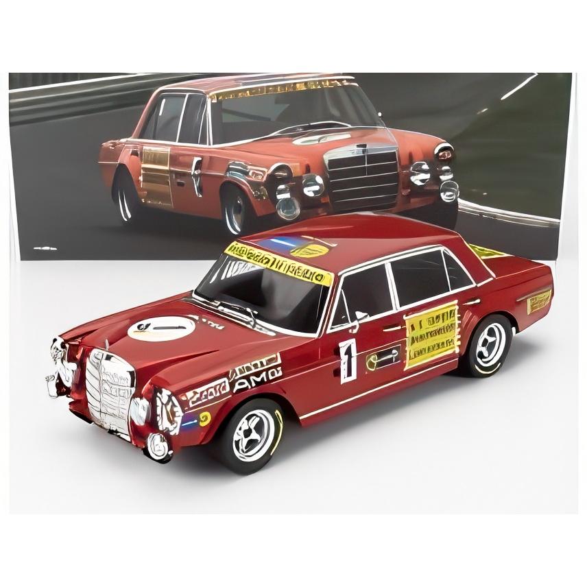 【予約】Werk83 1/18 ベンツ 300 SEL 6.8 AMG 1972 ニュル24h #1 ヘイヤー/ベッツラー | 