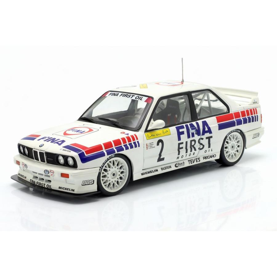 【予約】BMW 3シリーズ M3 (E30) チームFINA #2 ニュルブルクリンク24時間 優勝 1992 / Werk83 1/18 ミニカー | 