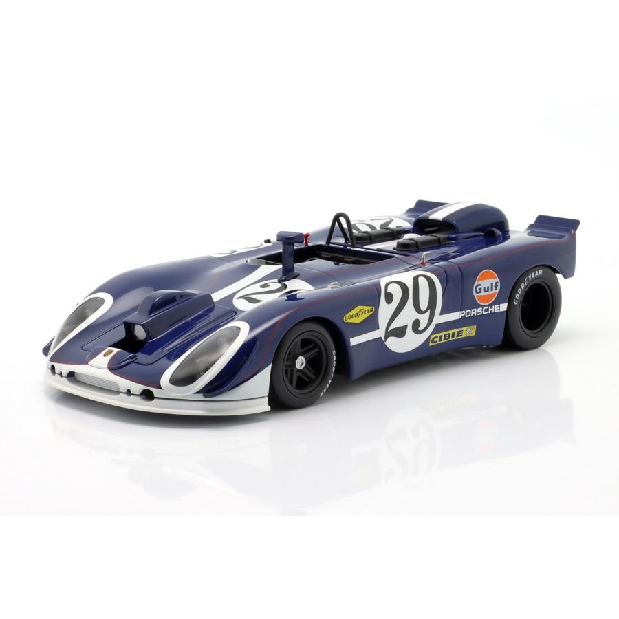 Porscheポルシェ 908/02 1970 ブルー #29 24時間ルマン / Werk83 1/18 ミニカー | 