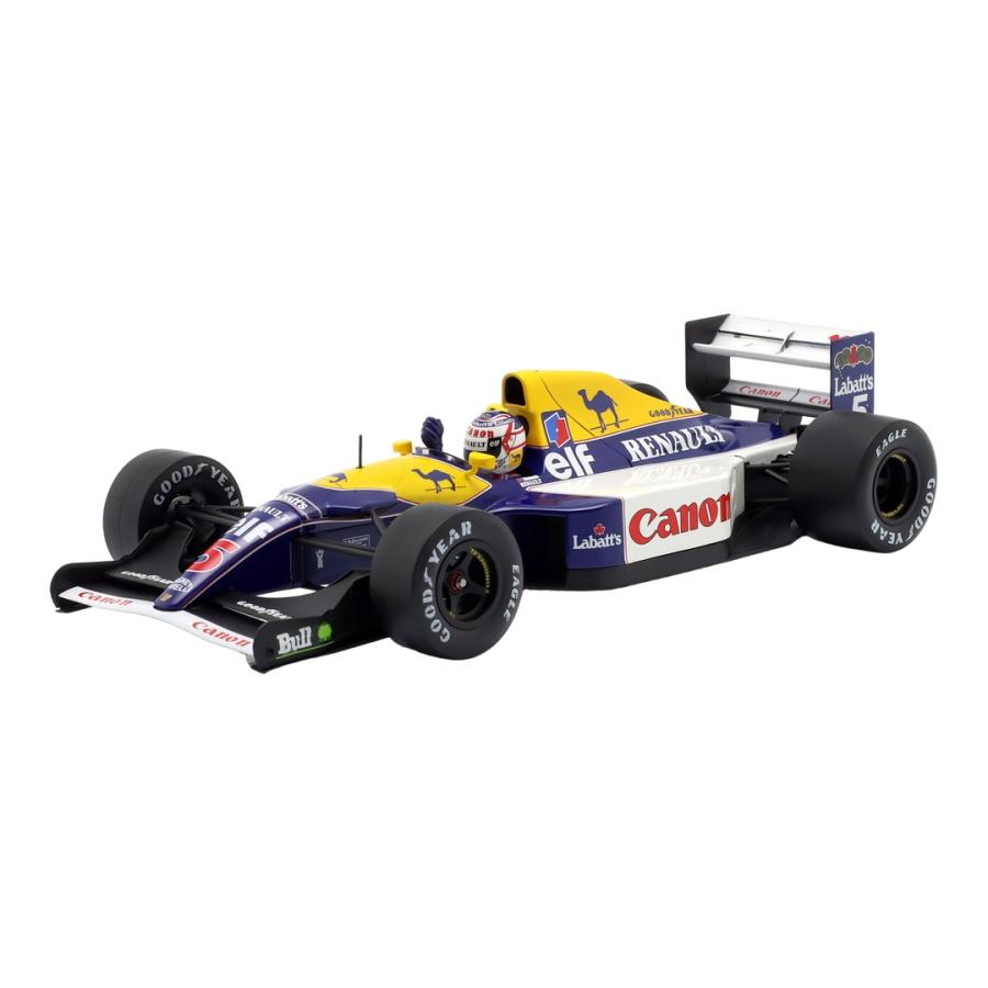 【予約】 Williams F1 FW14 Renault #5 N.Mansell 1991 イギリスGP優勝 Werk83 1/18 ミニカー | 
