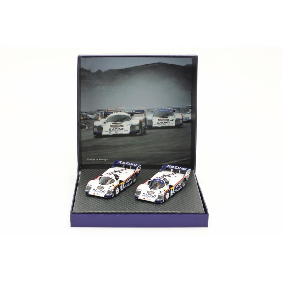Porsche 956K 1983 ホワイト #1 & #2 1000km ニュルブルクリンク 2台セット Werk83 1/43 ミニカー | 