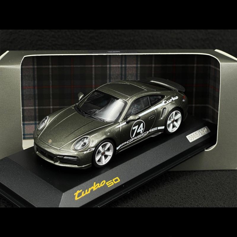 ミニチャンプス　ディーラー品　ポルシェ911 TurboS 992型　未開封 Porsche 911 Turbo S Type 992 2024 50周年記念コレクション 1974-2024
