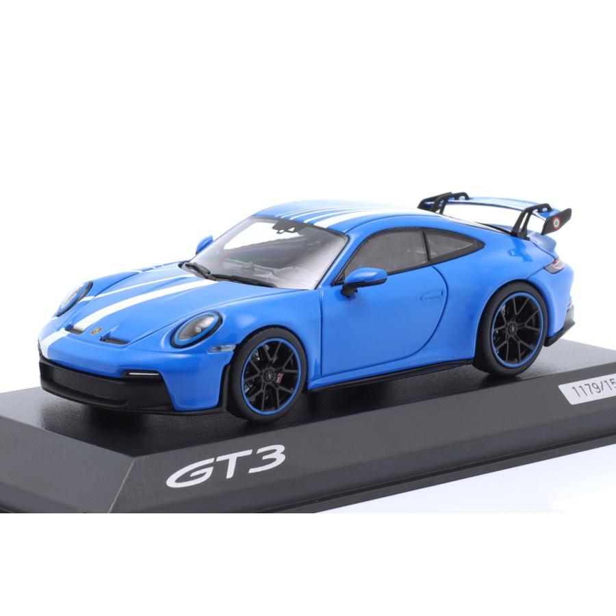 Porscheポルシェ 911 992 GT3 PEC 2021 シャークブルー ディーラーモデル / MINICHAMPS 1/43 ミニカー | 