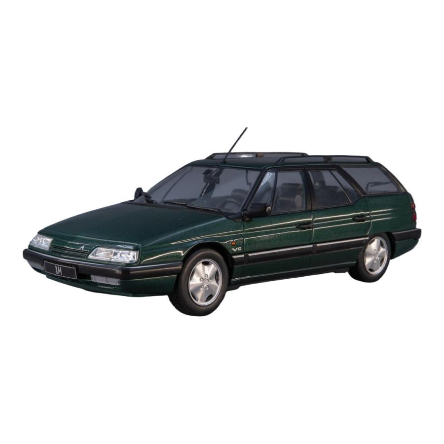 Citroenシトロエン XM Break 1991 ダークグリーンメタリック ダイキャストモデル ミニカー /WHITEBOX 1/24 | 