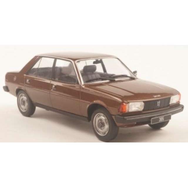 1977年 Peugeot 305 ブラウン WHITEBOX 1/24 ミニカー | 