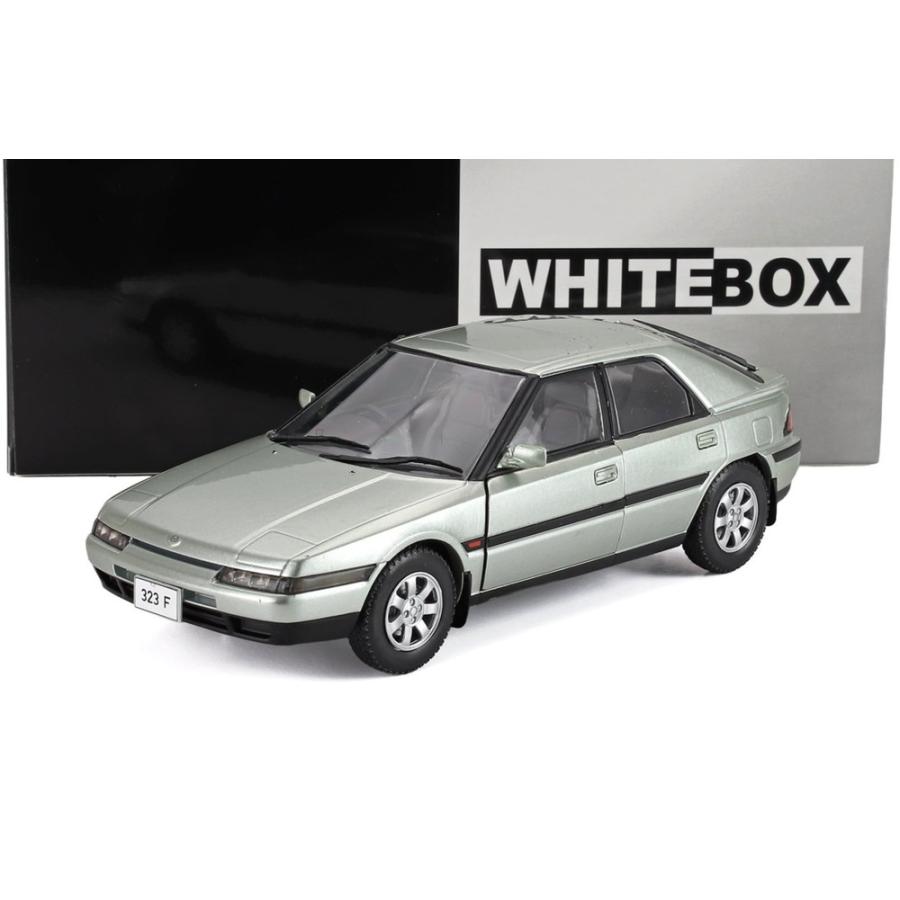 MAZDA 323F 1989 ライトグリーンメタリック / WHITEBOX 1/24 ミニカー | 