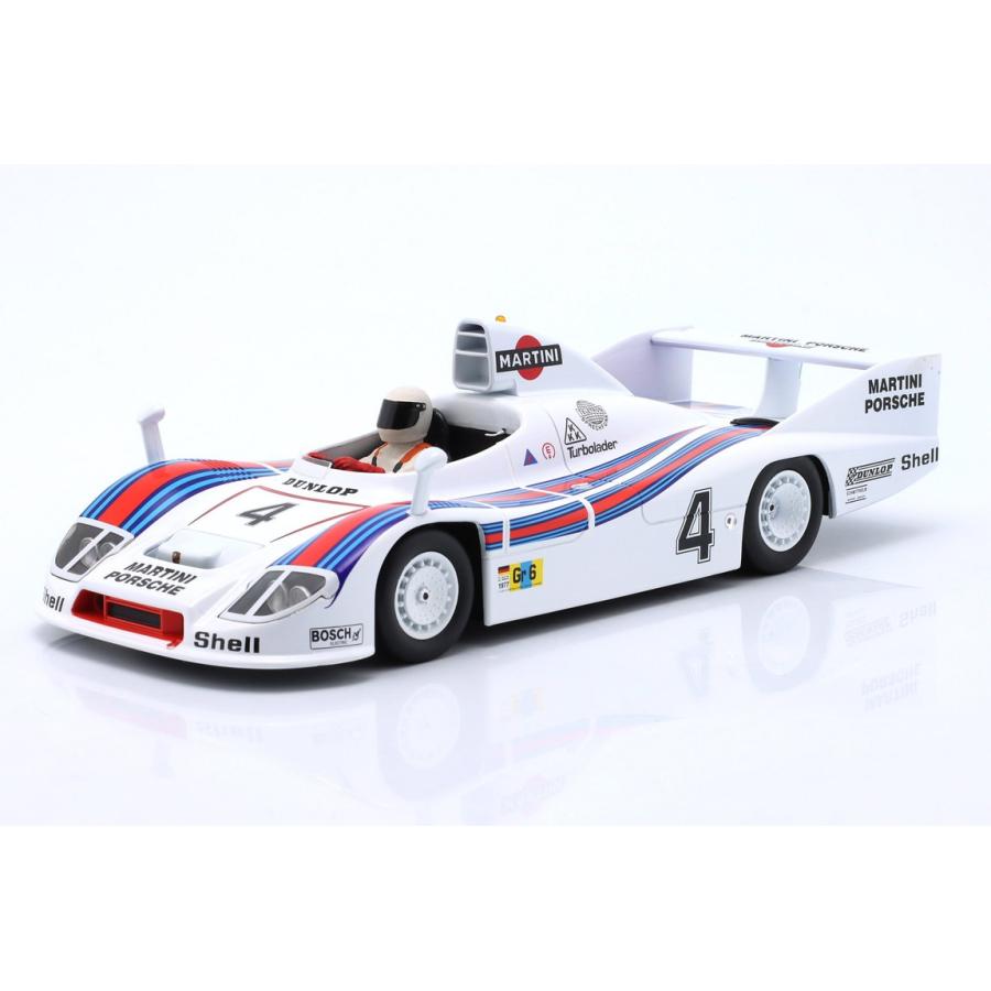 Porsche 936 Martini 1977 24時間ルマン 優勝車 #4 ホワイト ドライバーフィギュア付 Werk83 1/18 ミニカー | 