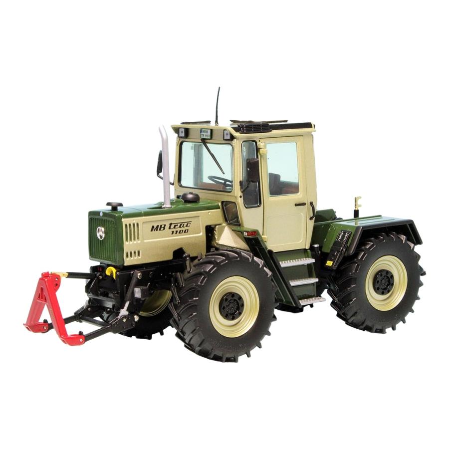 Mercedes Benz MB Trac 1100 with care tyres 1987-1991 Weise-Toys | 