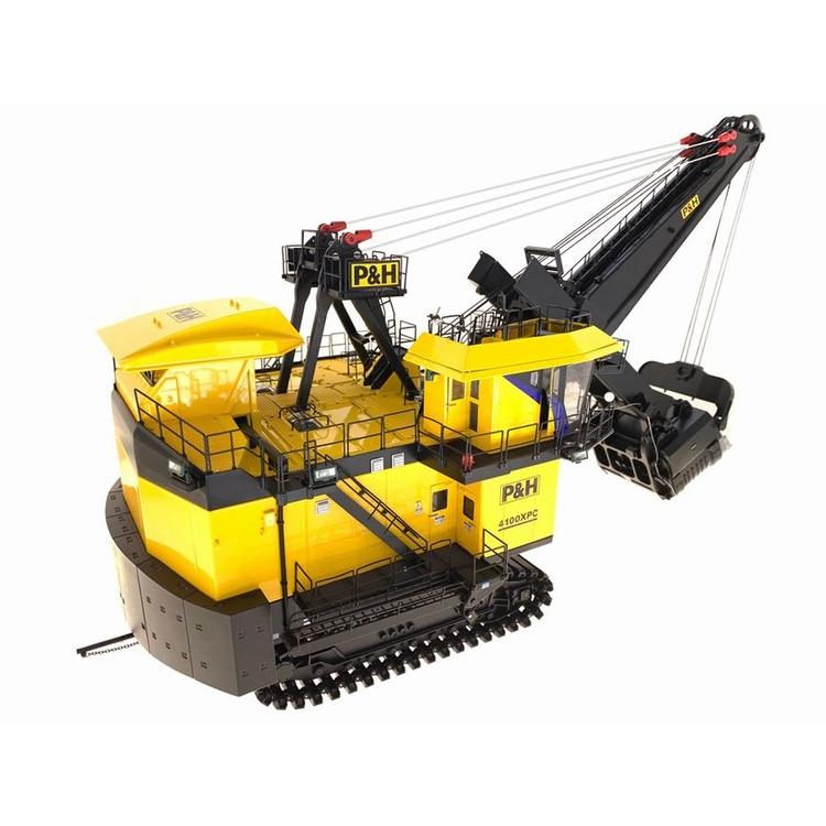 P&H 4100XPC 大型油圧ショベル マイニング Weiss 1/50 建設機械模型