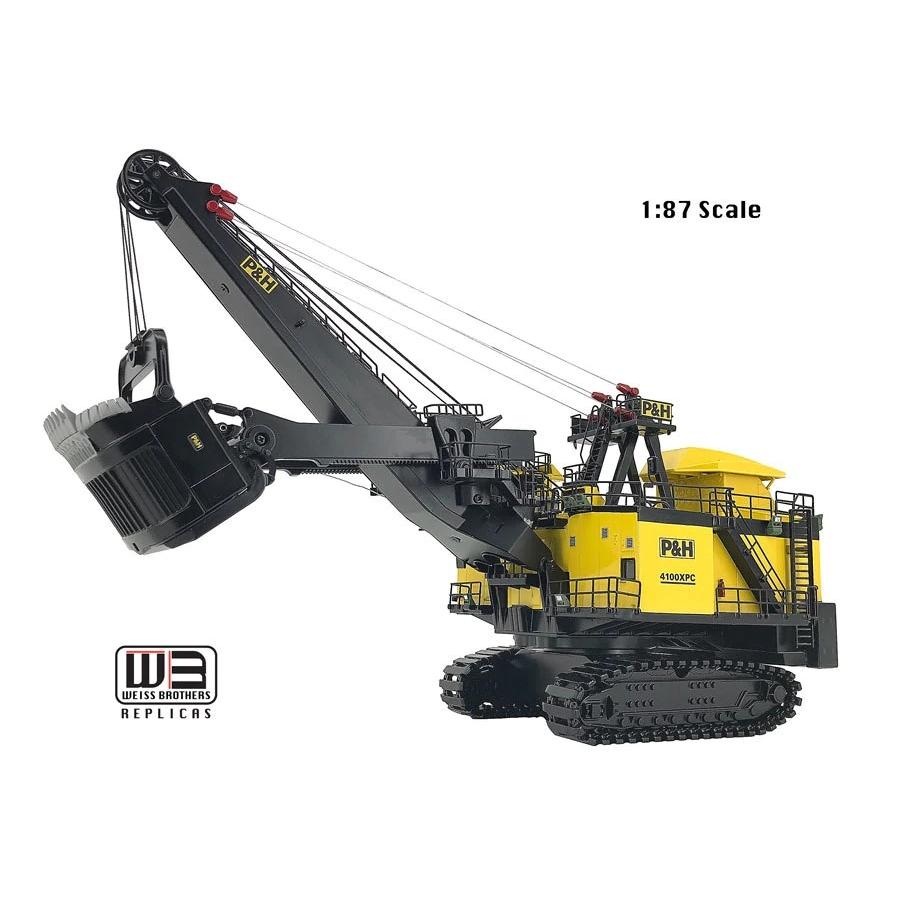P&H 4100XPC 大型油圧ショベル マイニング Weiss  1/87  建設機械模型　重機 |  | 02