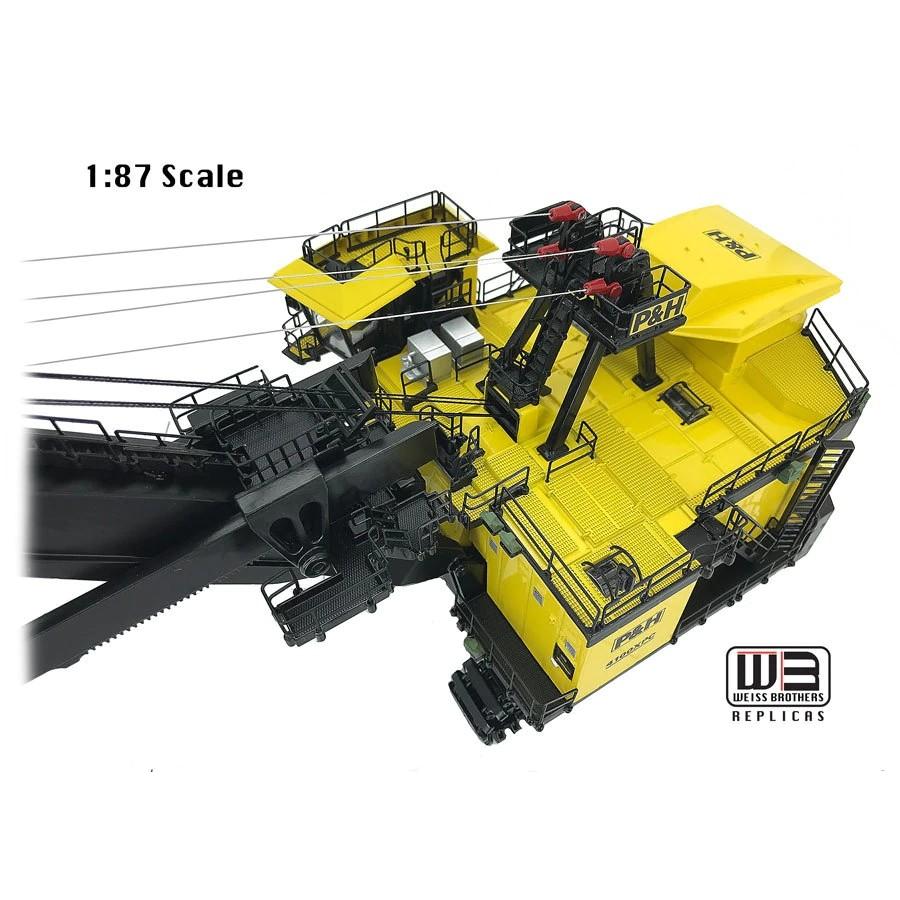 P&H 4100XPC 大型油圧ショベル マイニング Weiss  1/87  建設機械模型　重機 |  | 03