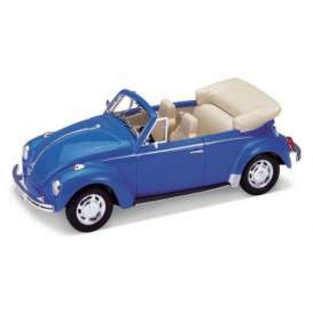 1960 フォルクスワーゲン ビートル カブリオ ライトブルー VW Beetle / WELLY 1/24 ミニカー | 