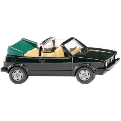 Volkswagen Golf 1 Cabrio ダークグリーン / Wiking 1/87 ミニカー 模型 | 