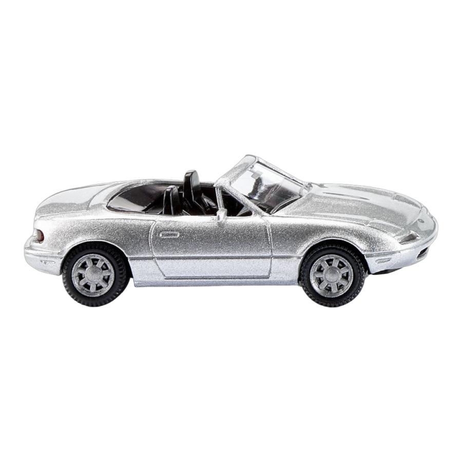 マツダ MX5 シルバーストーンメタリック 乗用車 スポーツカー / Wiking 1/87 ミニカー | 