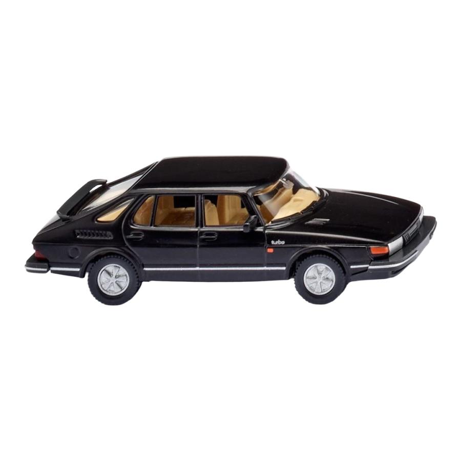 サーブ 900 ターボ ブラック 乗用車 / Wiking 1/87 ミニカー | 