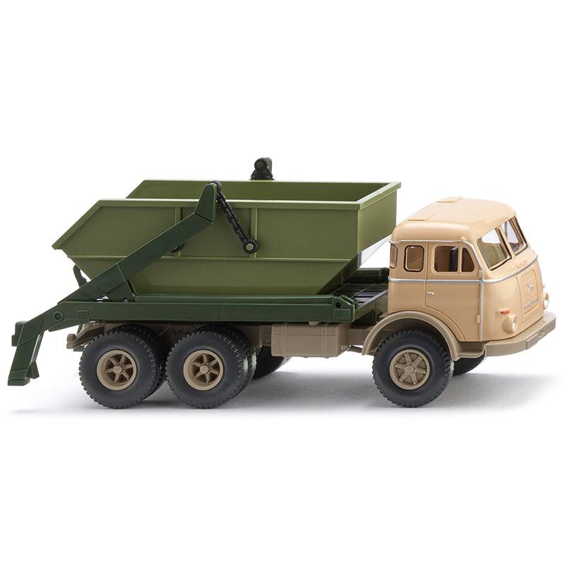 Henschel ダンプトラック 1955-61 ベージュ & オリーブグリーン / WIKING 1/87 | 