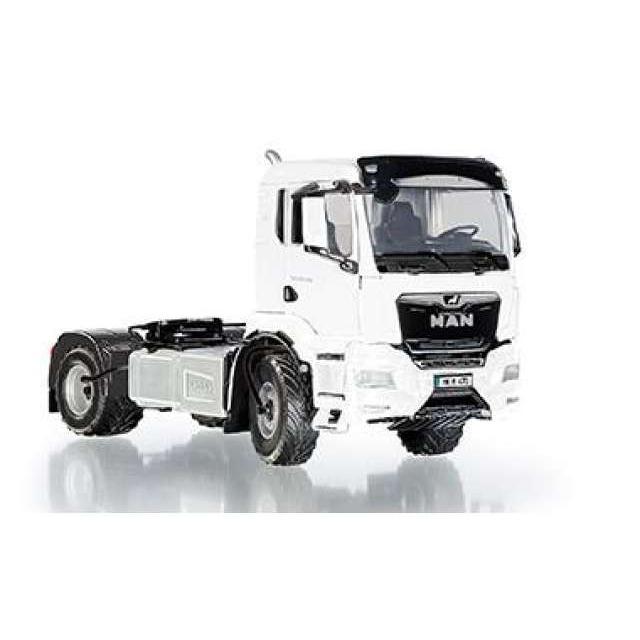 MAN TGS 18.510 4x4 BL 2軸トラクター ホワイト 働く車 1/32 / Wiking 1/32 建機 | 