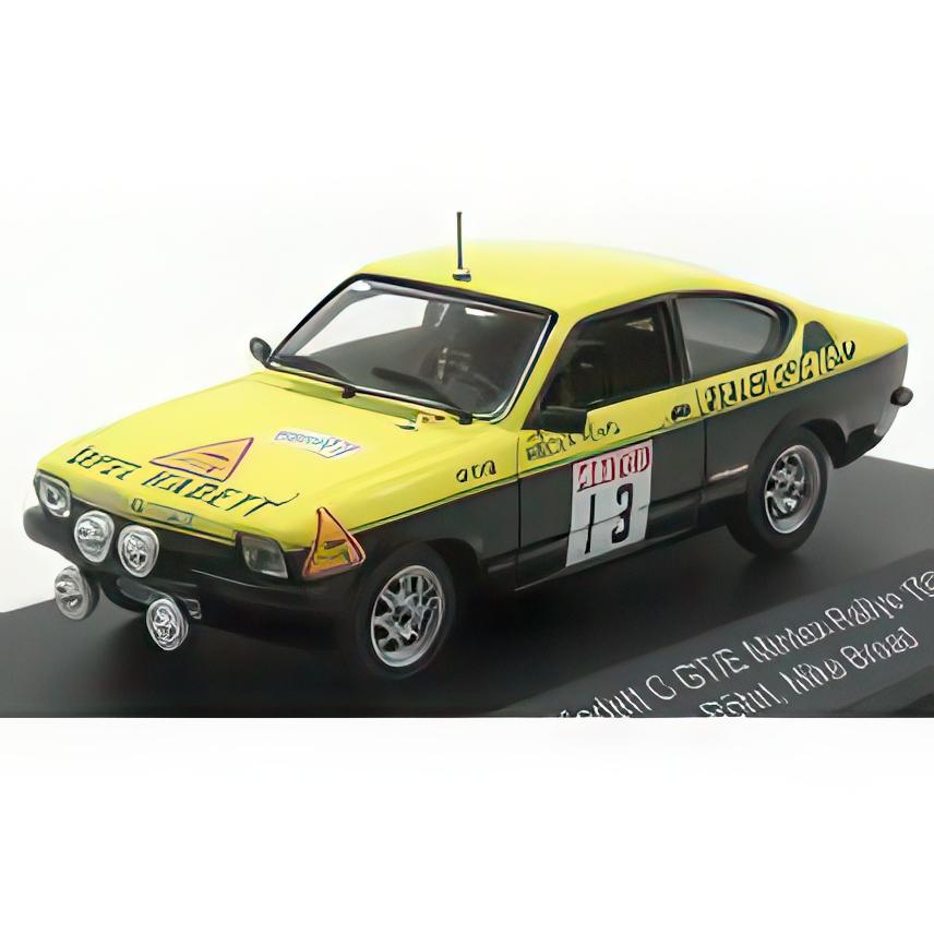 【予約】OPEL カデット C GT/E 13号車 ラリー ミンテックス 1977 ロール ブロード イエロー ブラック/ CMR 1/43 | 