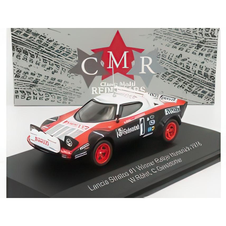 【予約】LANCIA ストラトス HF ピレリ 1号車 優勝 ラリー フンスリュック 1978 ロール ガイストドルファー/ CMR 1/43 | 