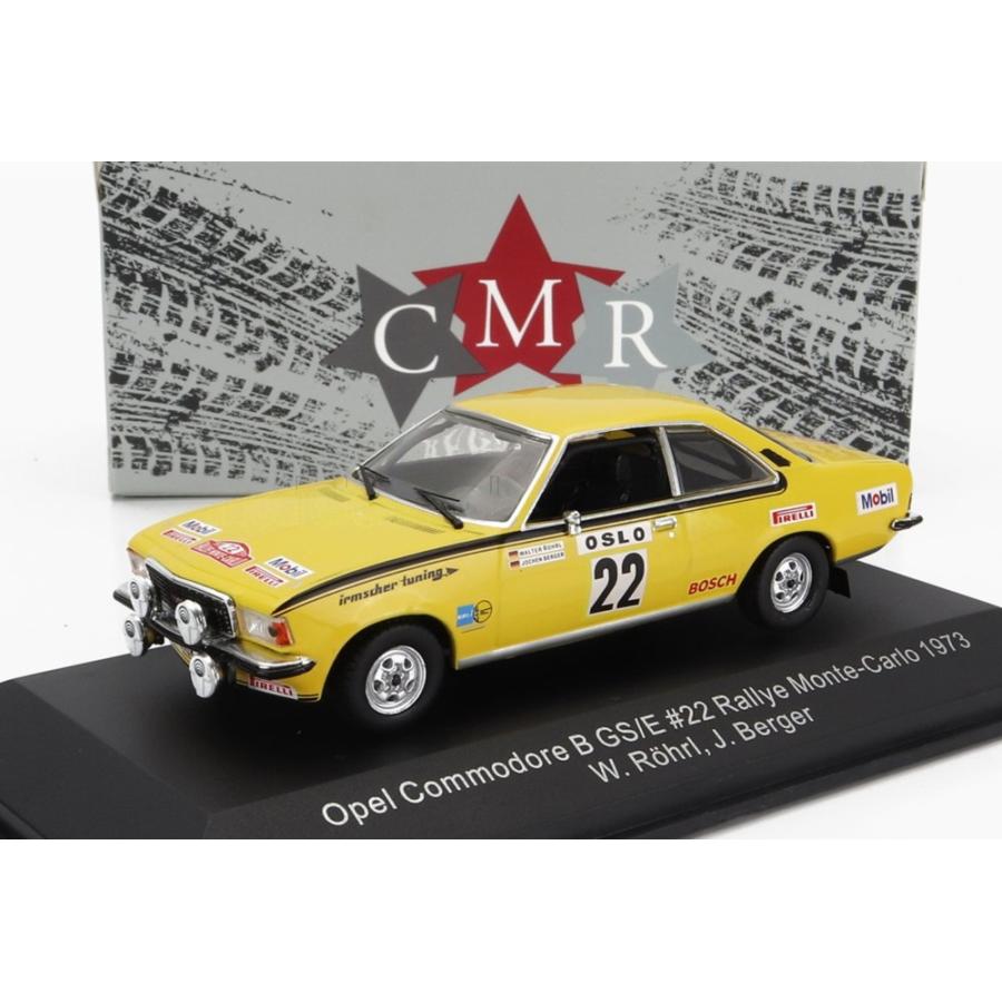 【予約】OPEL Commodore B GS/E #22 モンテカルロ 1973 W.ロール ナイトver CMR 1/43 | 
