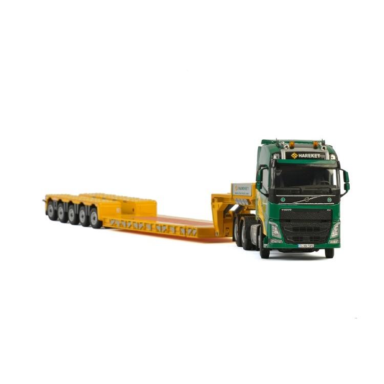 Hareket Volvo FH04 Globetrotter ローローダー 5軸 トレーラー / WSI