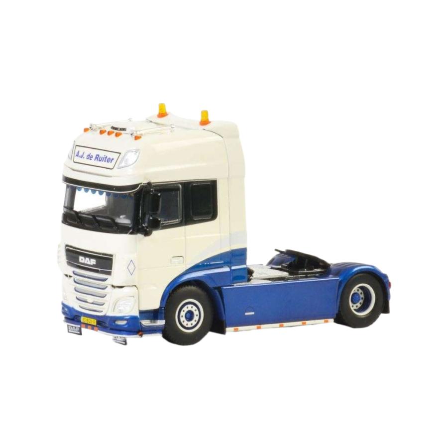 A.J. de Ruiter DAF XF Super Space Cab トラック WSI 1/50 : バスク