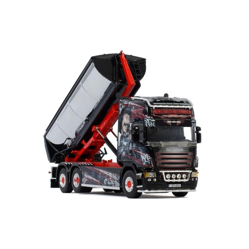 Kuismanen Scania R5 Topline フックリフトシステム コンテナ Kuismanen Scania R5 Topline フックリフトシステム コンテナ