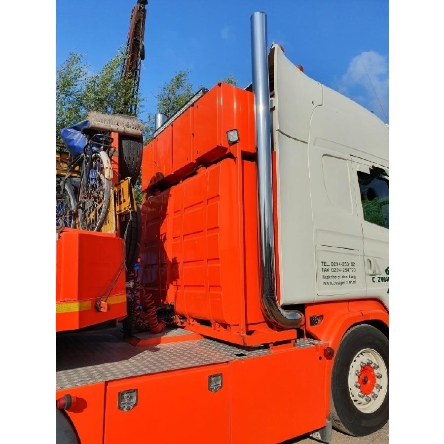C. Zwagerman Scania R5 Topline Semi low loader トレーラー C. Zwagerman Scania R5 Topline Semi low loader トレーラー
