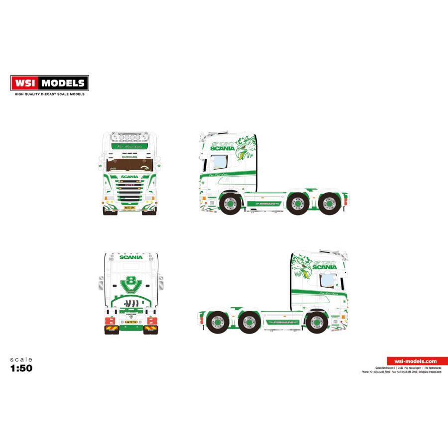 WSI 1/50 01-2234 Nordic クレーン スカニア SCANIA ストリームライン