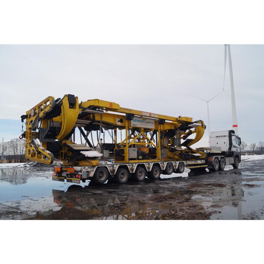 BMS MB Arocs 6x4 Nooteboom MCO PXトレーラー WSI 1/50_1